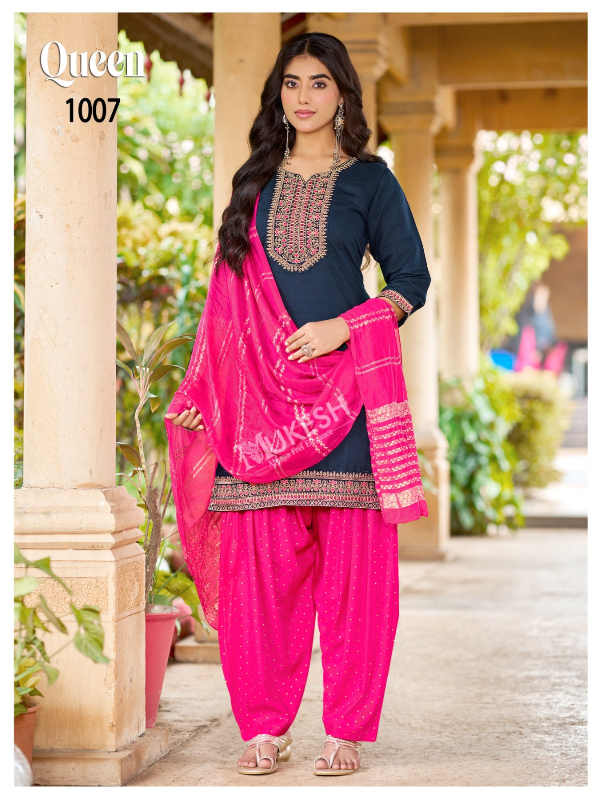 Queen Plus Size Banwery Vertican Readymade Patiyala Suits Supplier Ahmedabad