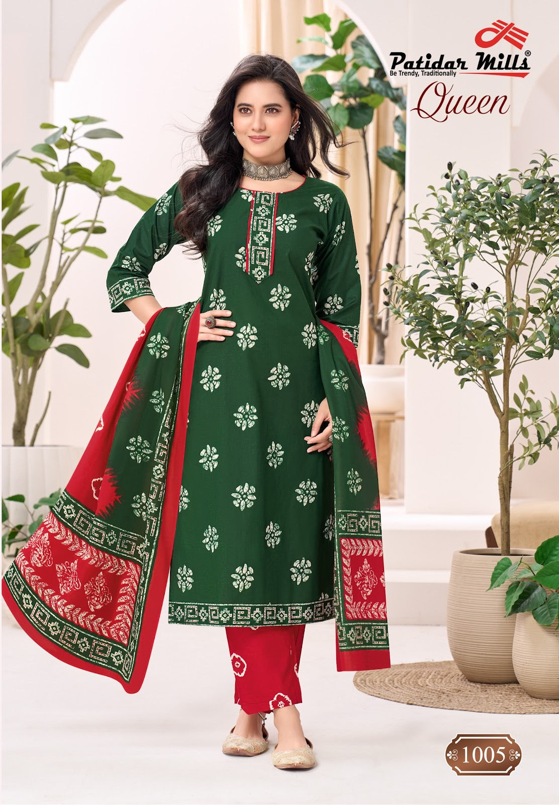 Queen Vol 1 Patidar Mills Readymade Cotton Pant Suits Manufacturer Ahmedabad