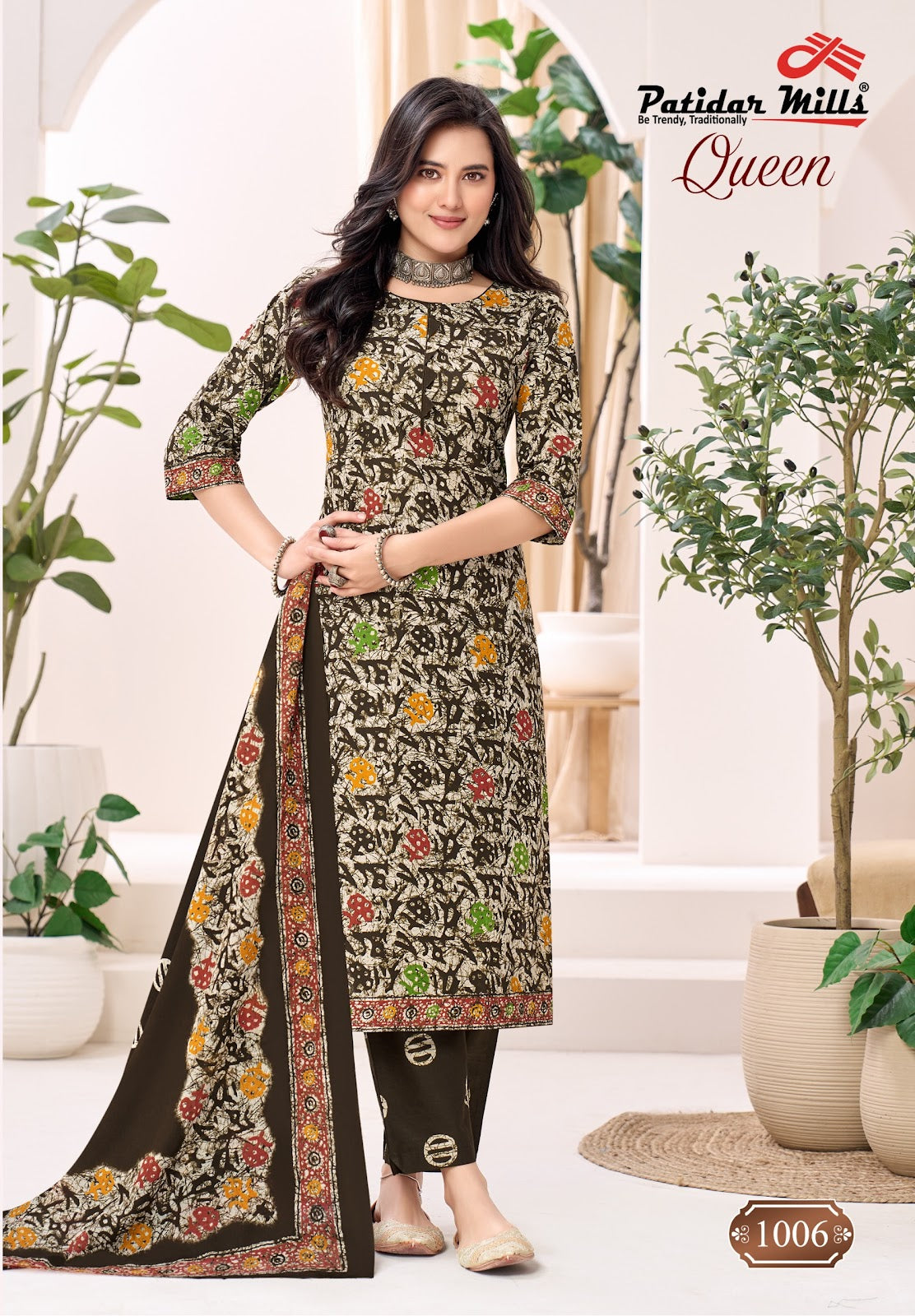 Queen Vol 1 Patidar Mills Readymade Cotton Pant Suits Manufacturer Ahmedabad