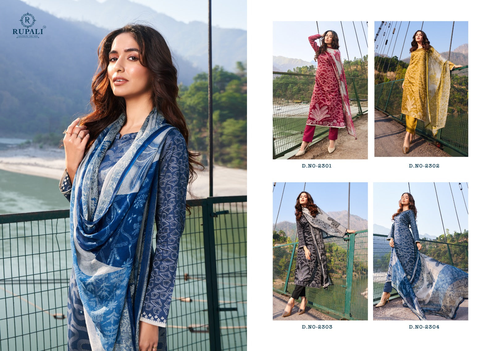 Queens Bridge Rupali Jaam Satin Pant Style Suits Wholesaler