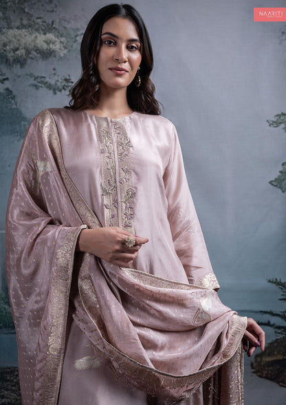 Quila Naariti Silk Jacquard Pant Style Suits Wholesaler
