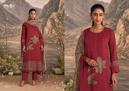 Quincy Omtex Muslin Silk Pant Style Suits Wholesale Price