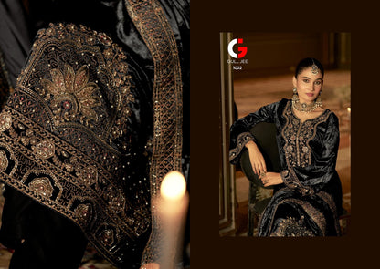 Qurb Gull Jee Velvet Suits Supplier India