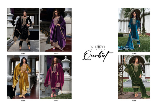 Qurbat Kilory Velvet Suits Manufacturer