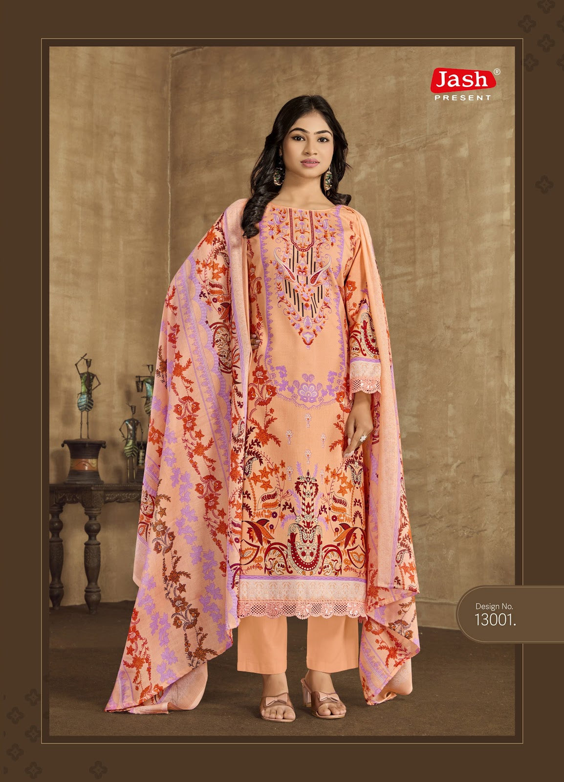 Qurbat Vol 13 Jash Cotton Karachi Salwar Suits Wholesale Rate