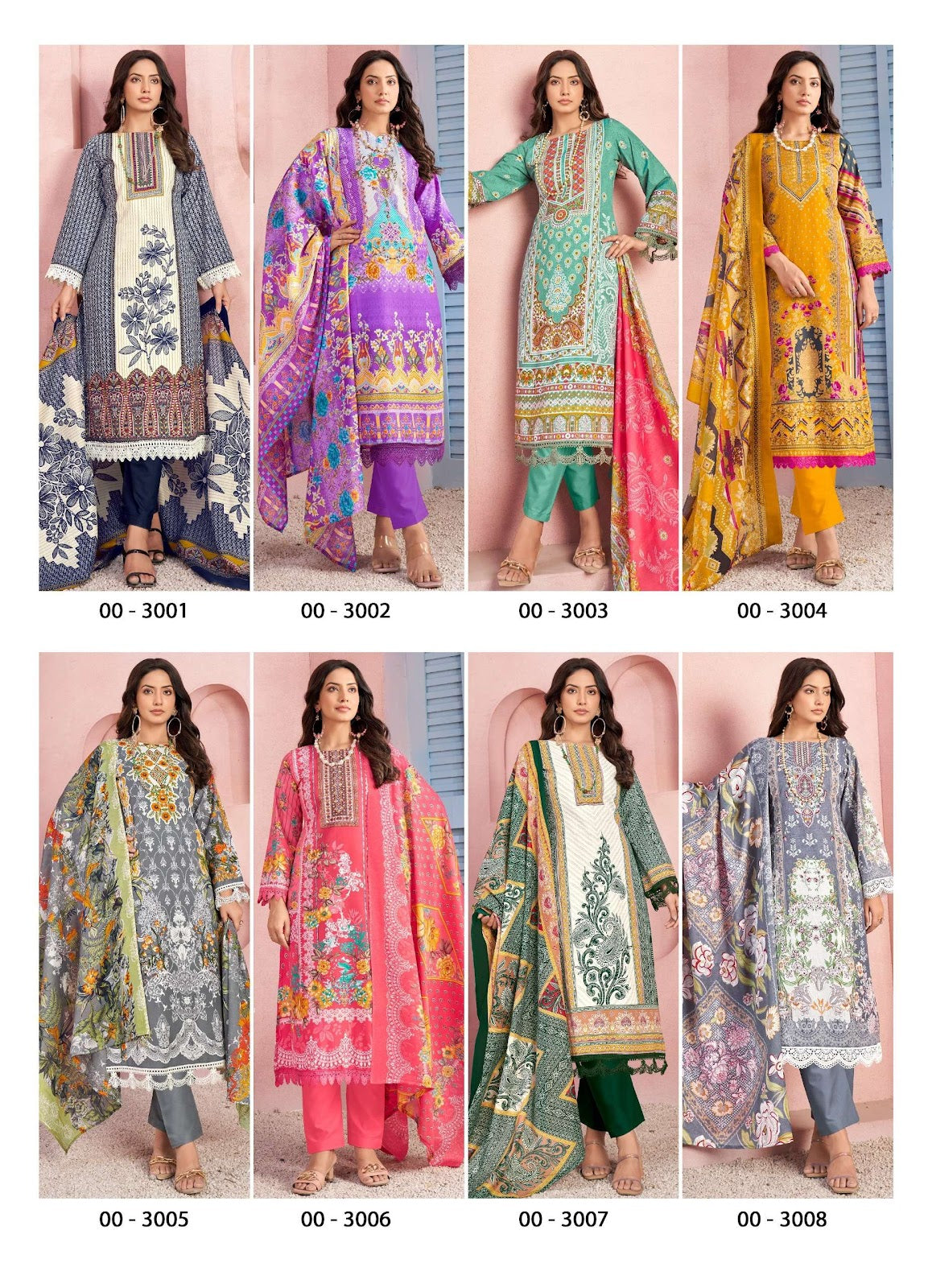 Qurbat Vol 3 Jash Cotton Karachi Salwar Suits Wholesale Price