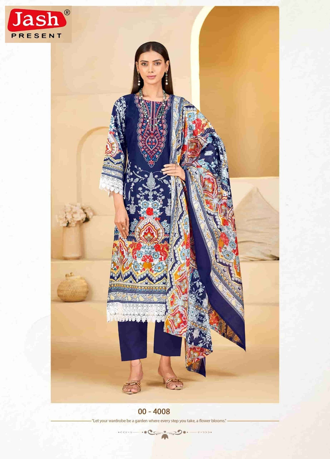 Qurbat Vol 4 Jash Cotton Karachi Salwar Suits Wholesale Rate