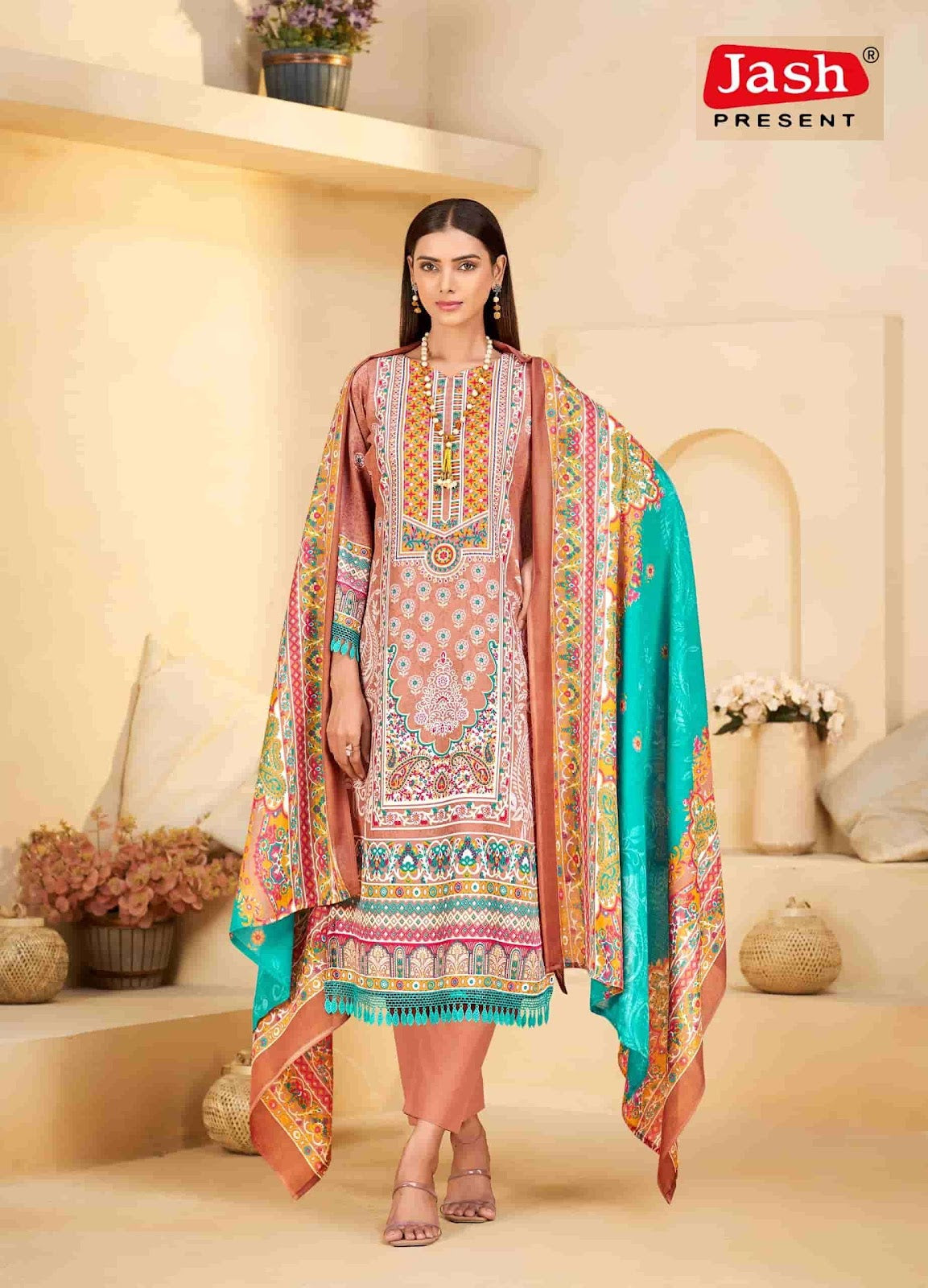 Qurbat Vol 4 Jash Cotton Karachi Salwar Suits Wholesale Rate