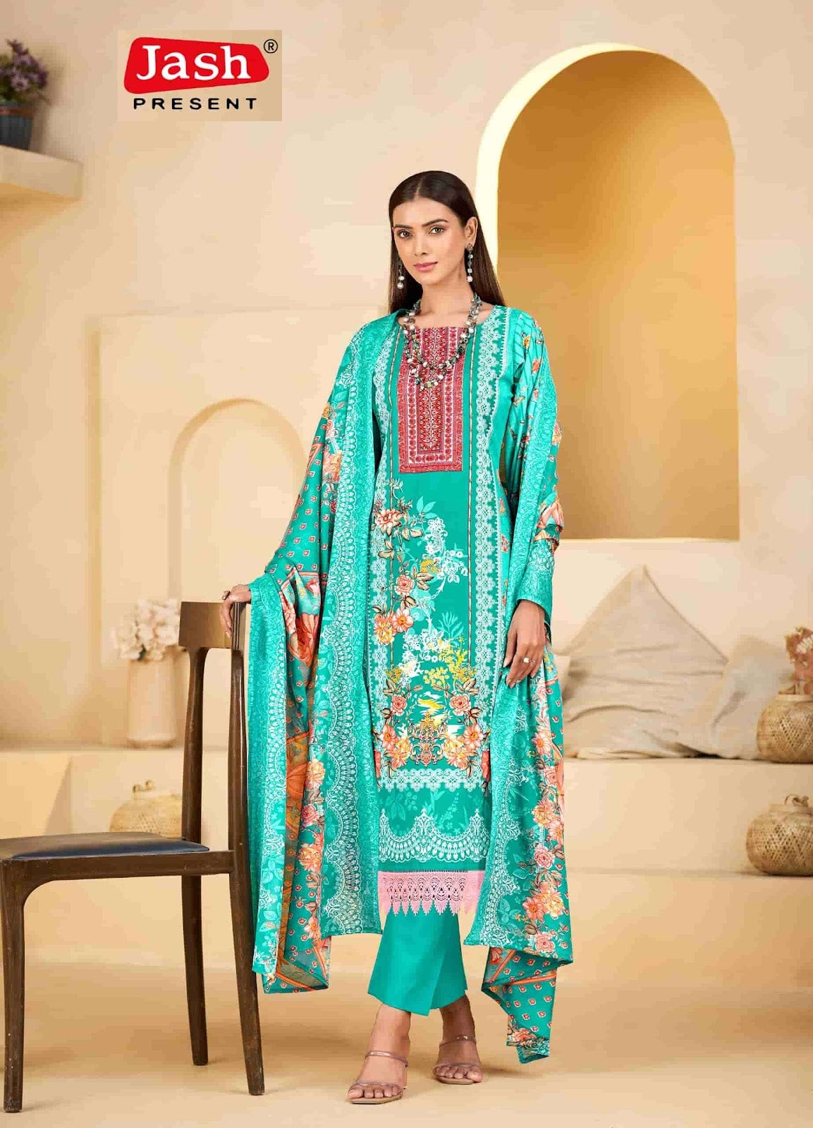 Qurbat Vol 4 Jash Cotton Karachi Salwar Suits Wholesale Rate