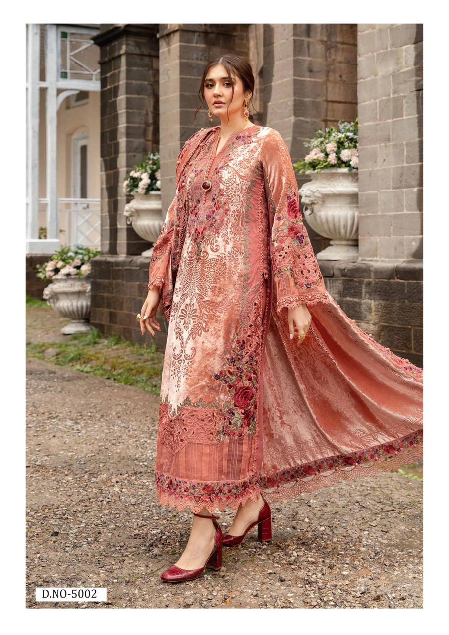 Qurbat Vol 5 Heavy Cotton Luxury Collection Mizaj Karachi Salwar Suits Exporter