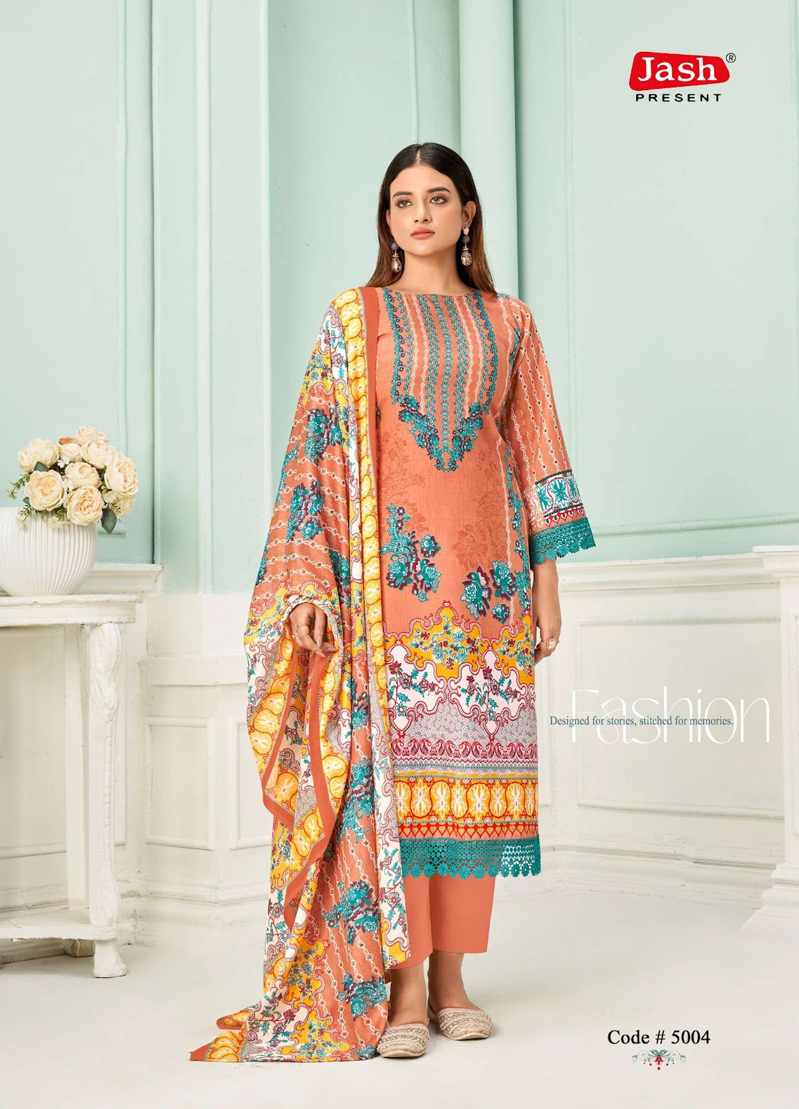 Qurbat Vol 5 Jash Cotton Karachi Salwar Suits Wholesale