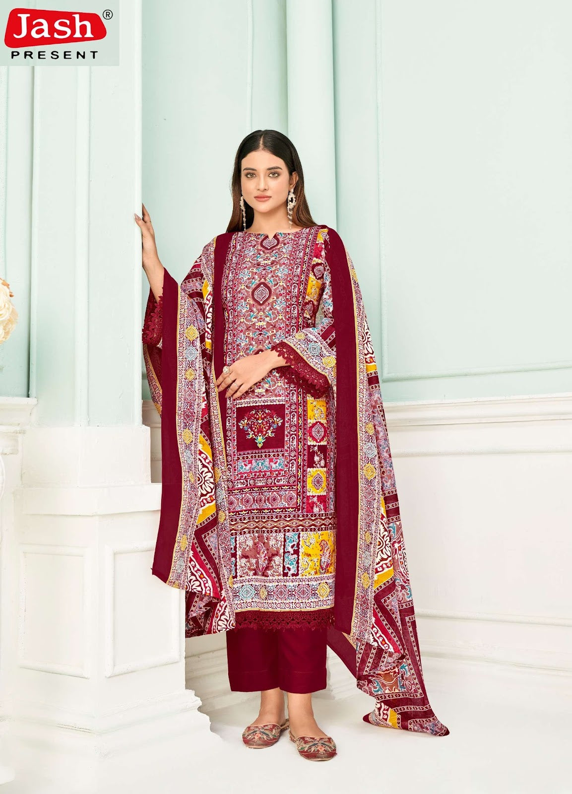 Qurbat Vol 5 Jash Cotton Karachi Salwar Suits Wholesale