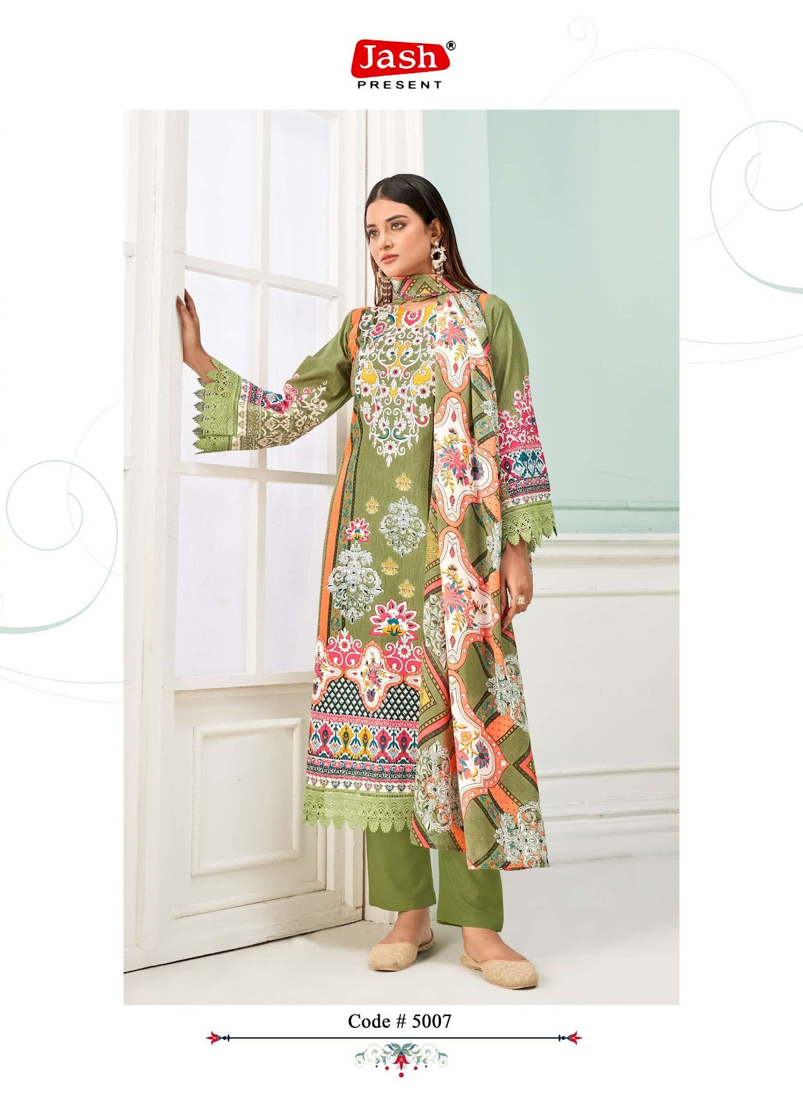 Qurbat Vol 5 Jash Cotton Karachi Salwar Suits Wholesale