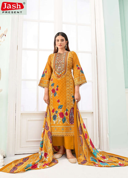 Qurbat Vol 5 Jash Cotton Karachi Salwar Suits Wholesale