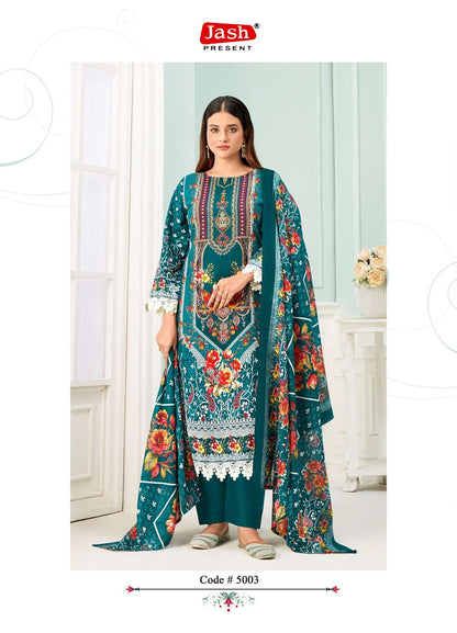 Qurbat Vol 5 Jash Cotton Karachi Salwar Suits Wholesale