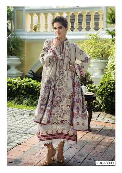 Qurbat Vol 6 Heavy Cotton Luxury Collection Mizaj Karachi Readymade Suits Manufacturer