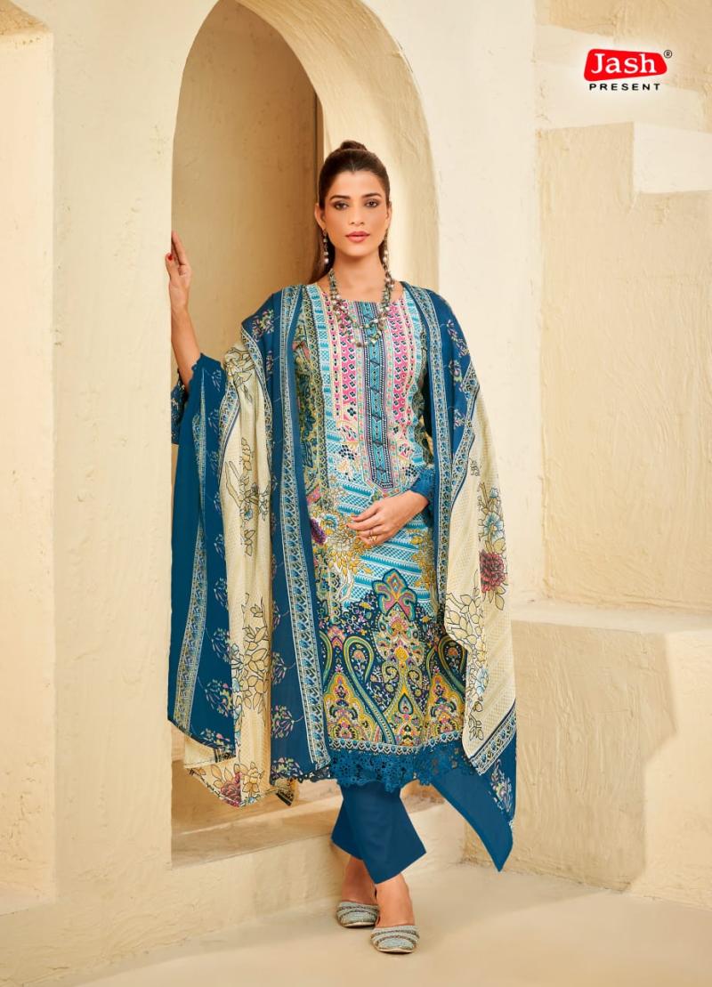 Qurbat Vol 9 Jash Cotton Karachi Salwar Suits Supplier Gujarat