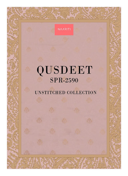 Qusdeet Naariti Silk Jacquard Pant Style Suits Supplier Gujarat