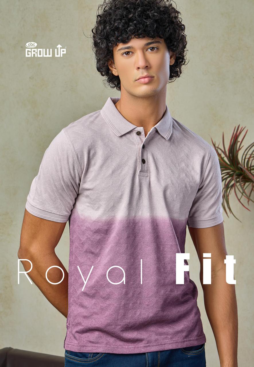 R-1157 Growup Interlock Mens Tshirts Wholesaler Ahmedabad