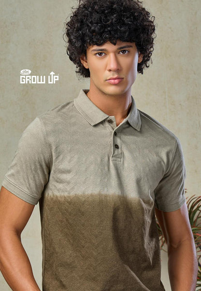 R-1157 Growup Interlock Mens Tshirts Wholesaler Ahmedabad