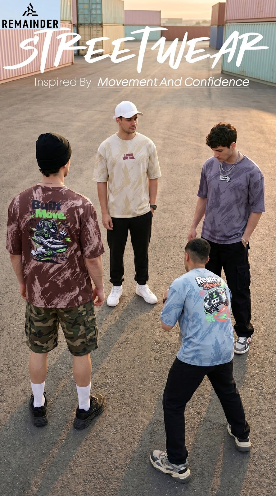 R1144 Remainder Knit Mens Tshirts Supplier