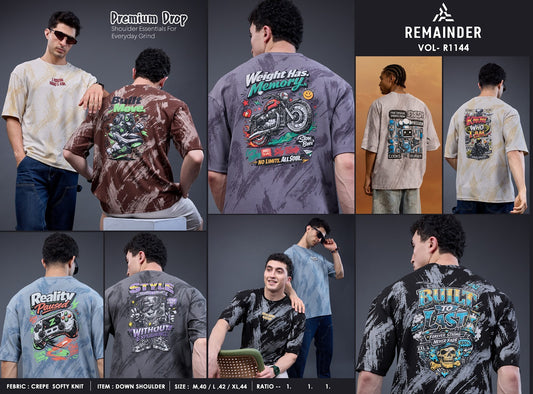 R1144 Remainder Knit Mens Tshirts Supplier