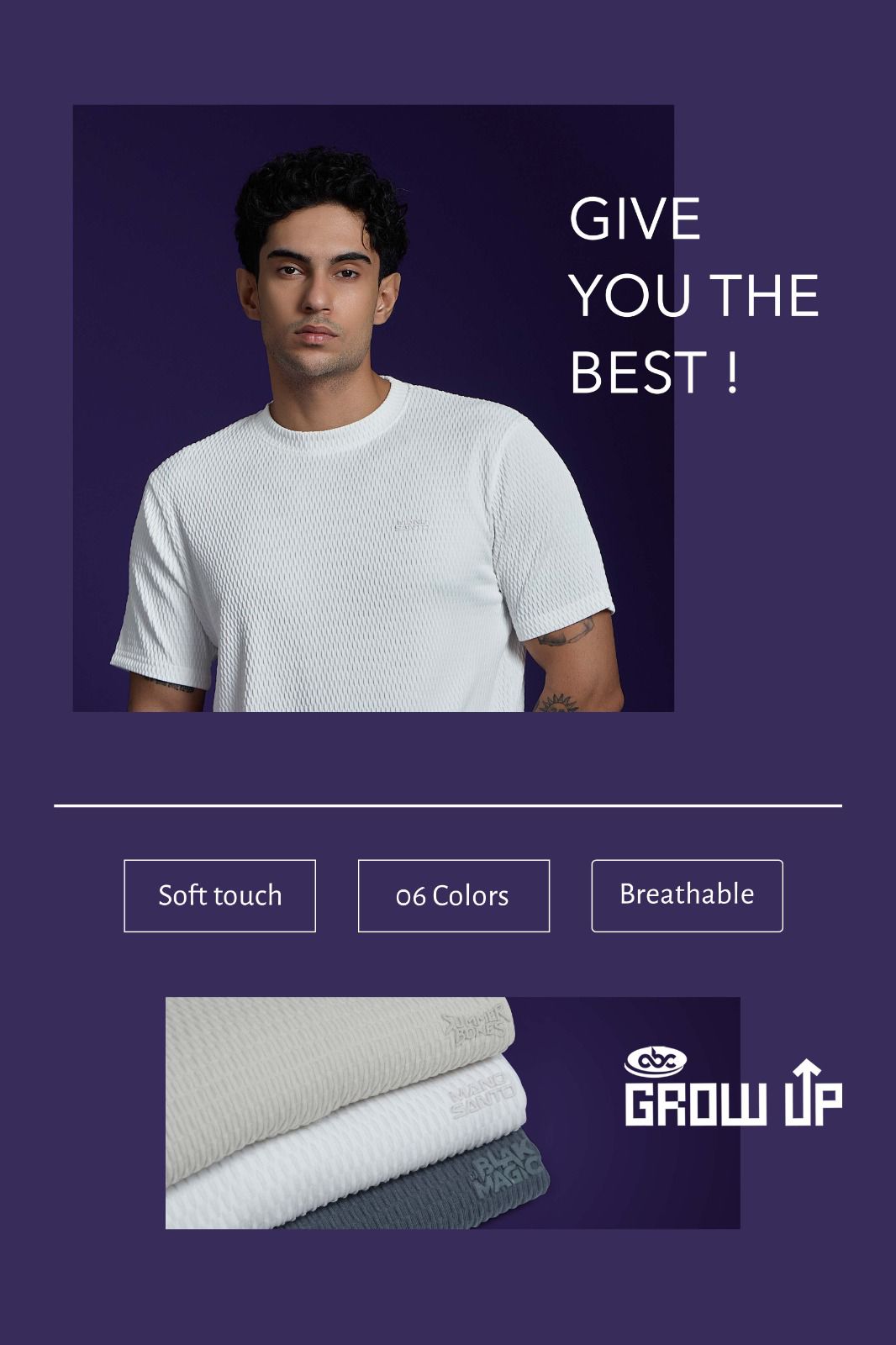 R1416 Growup Imported Mens Tshirts Wholesale Price