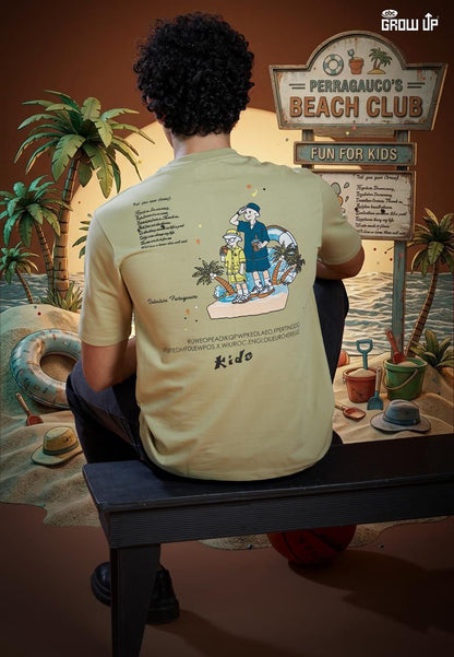 R1552 Growup Cotton Looper Mens Tshirts Supplier Gujarat