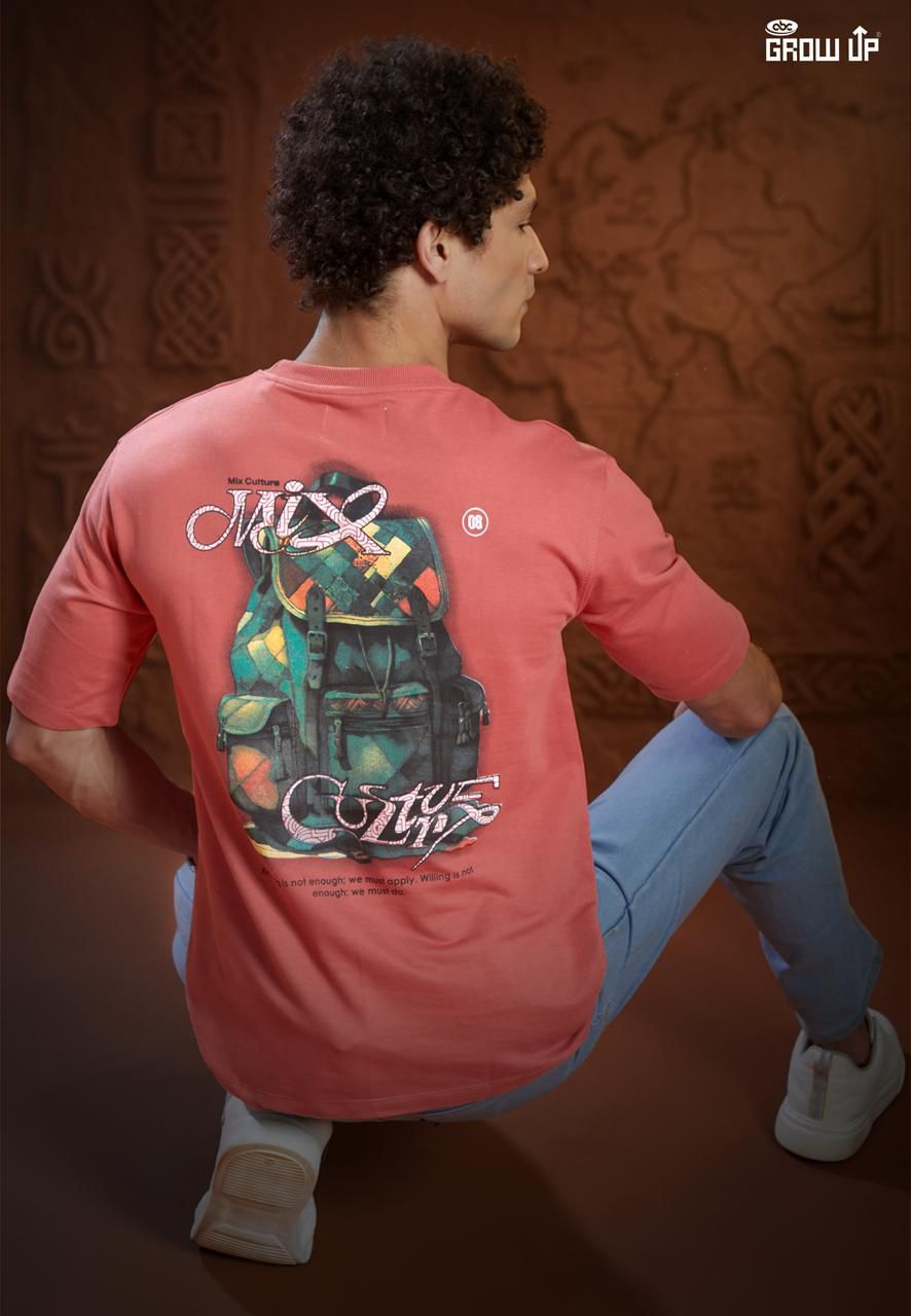 R1552 Growup Cotton Looper Mens Tshirts Supplier Gujarat