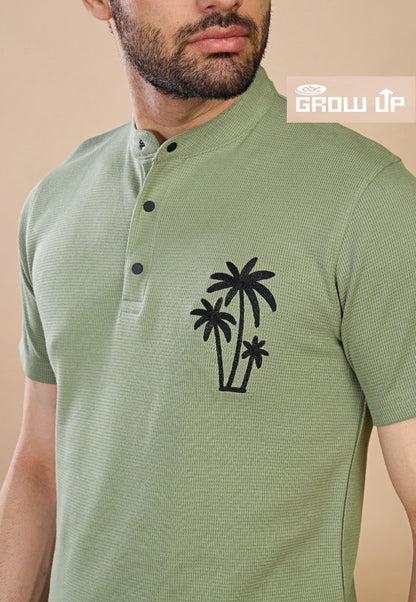 R 1092 Growup Cambric Mens Tshirts Exporter