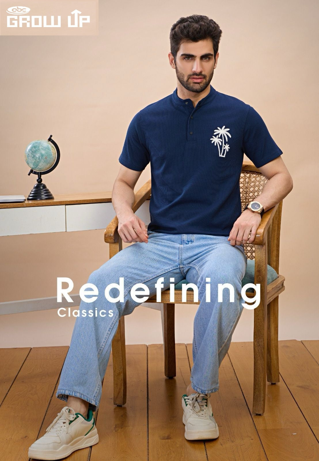R 1092 Growup Cambric Mens Tshirts Exporter