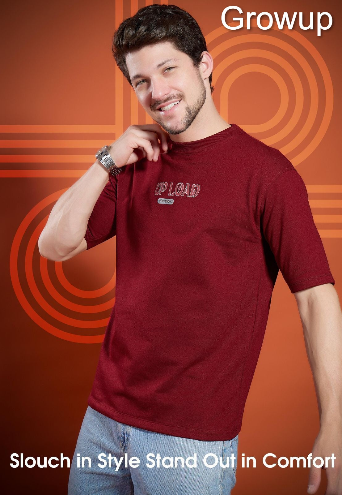 R 1094 Growup Looper Mens Tshirts Wholesale Price