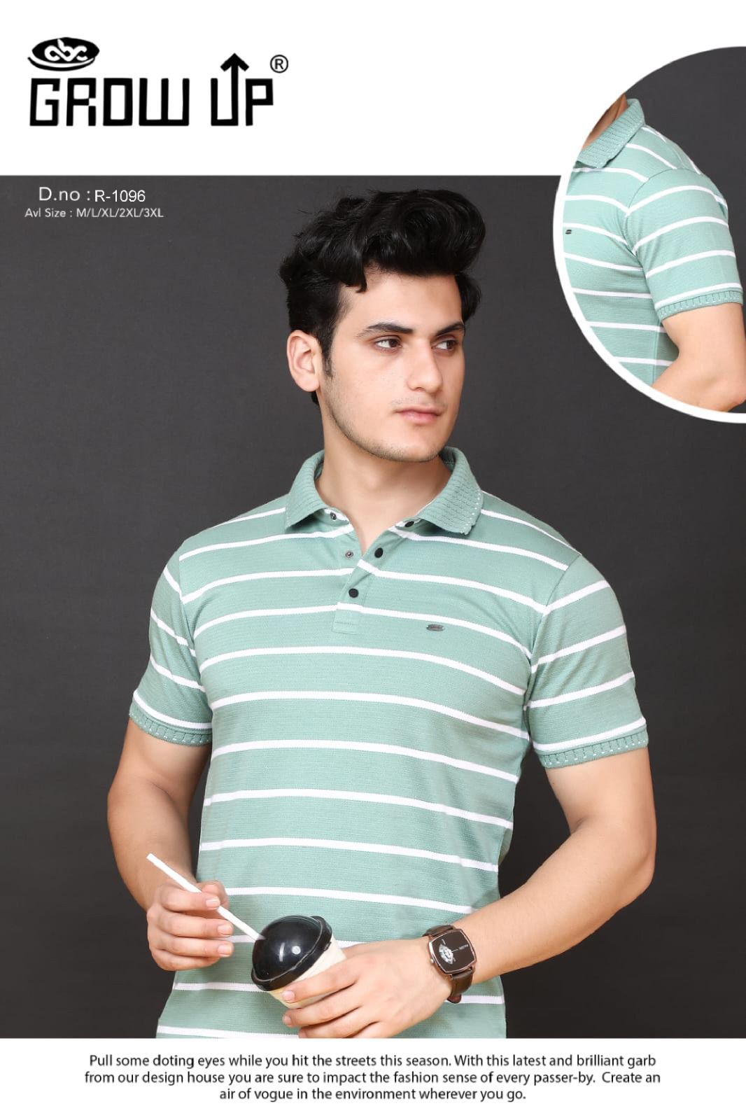 R 1096 Growup Mens Tshirts Wholesale