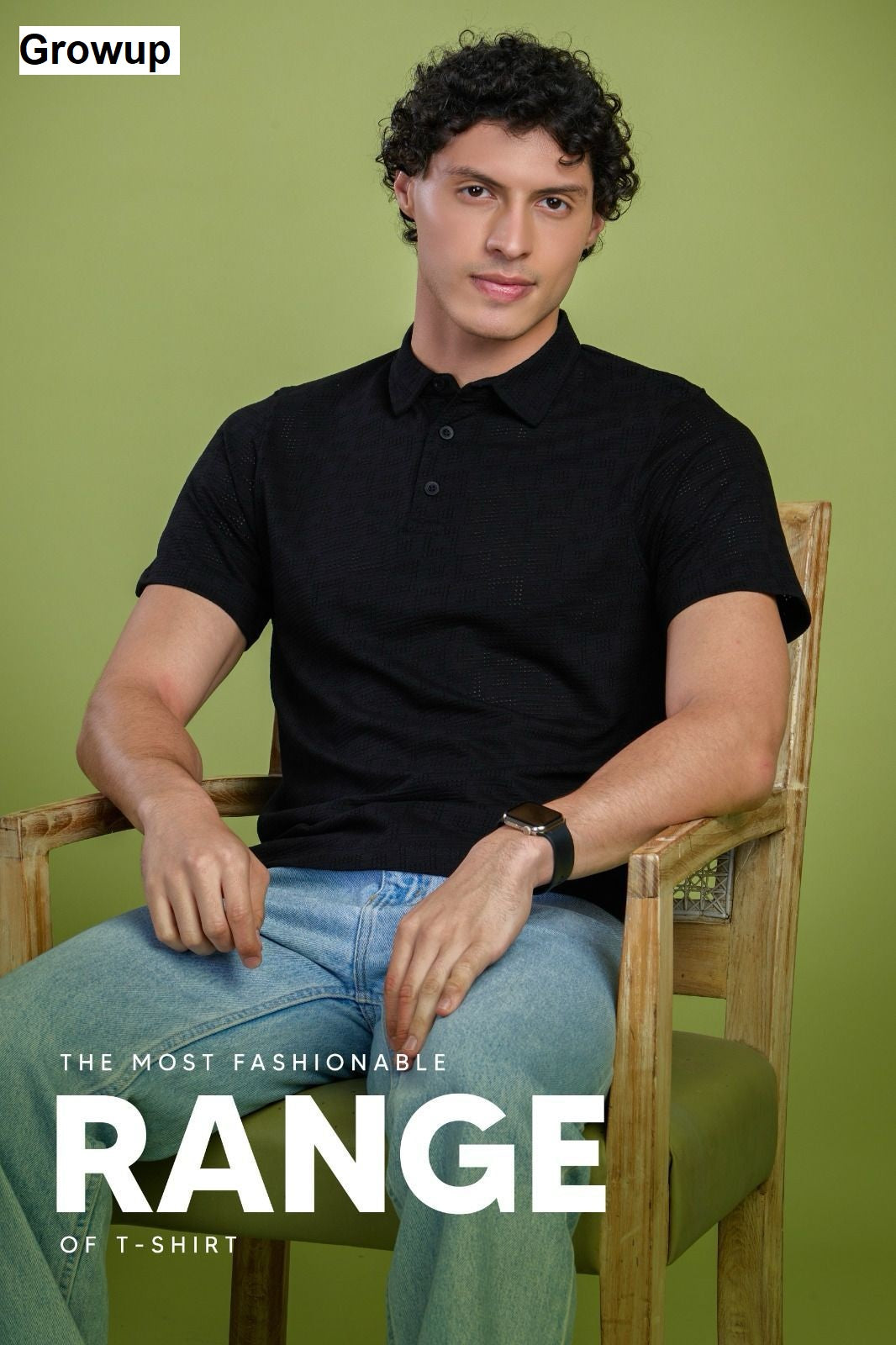 R 1110 Growup Lycra Mens Tshirts Supplier India