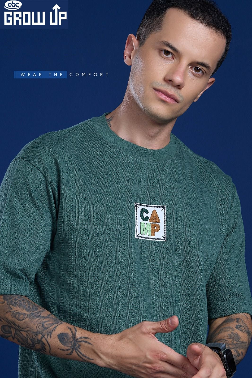 R 1121 Growup Knit Mens Tshirts Exporter