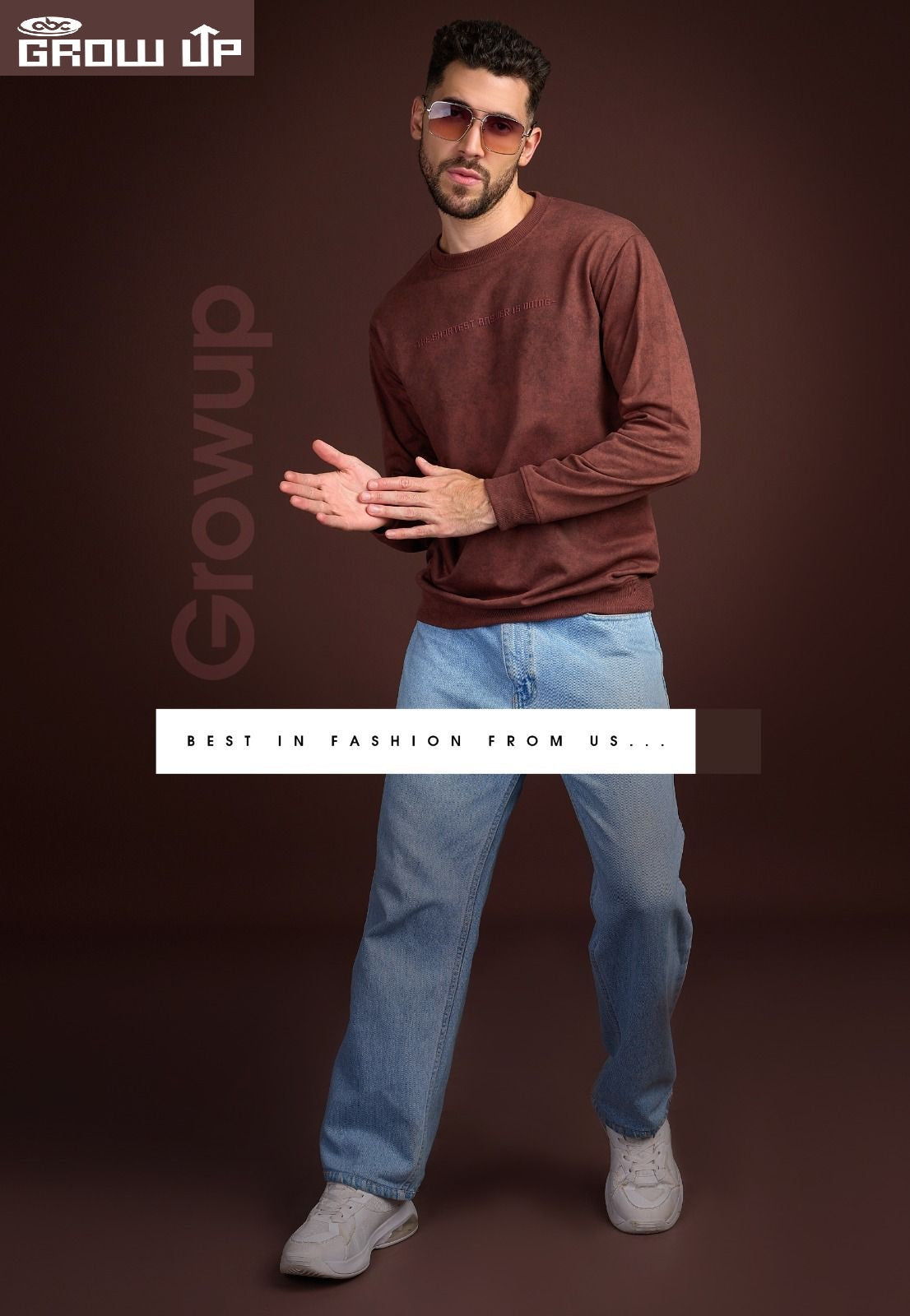 R 1124 Growup Looper Mens Tshirts Wholesaler Gujarat