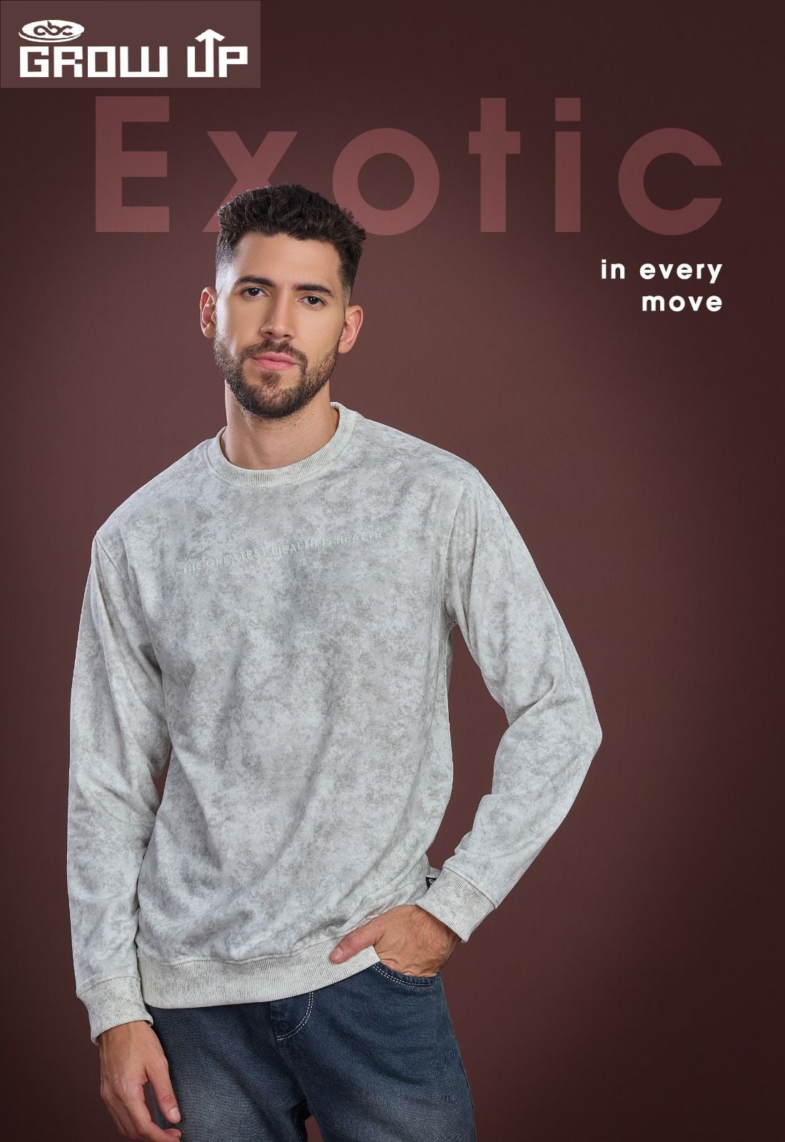 R 1124 Growup Looper Mens Tshirts Wholesaler Gujarat