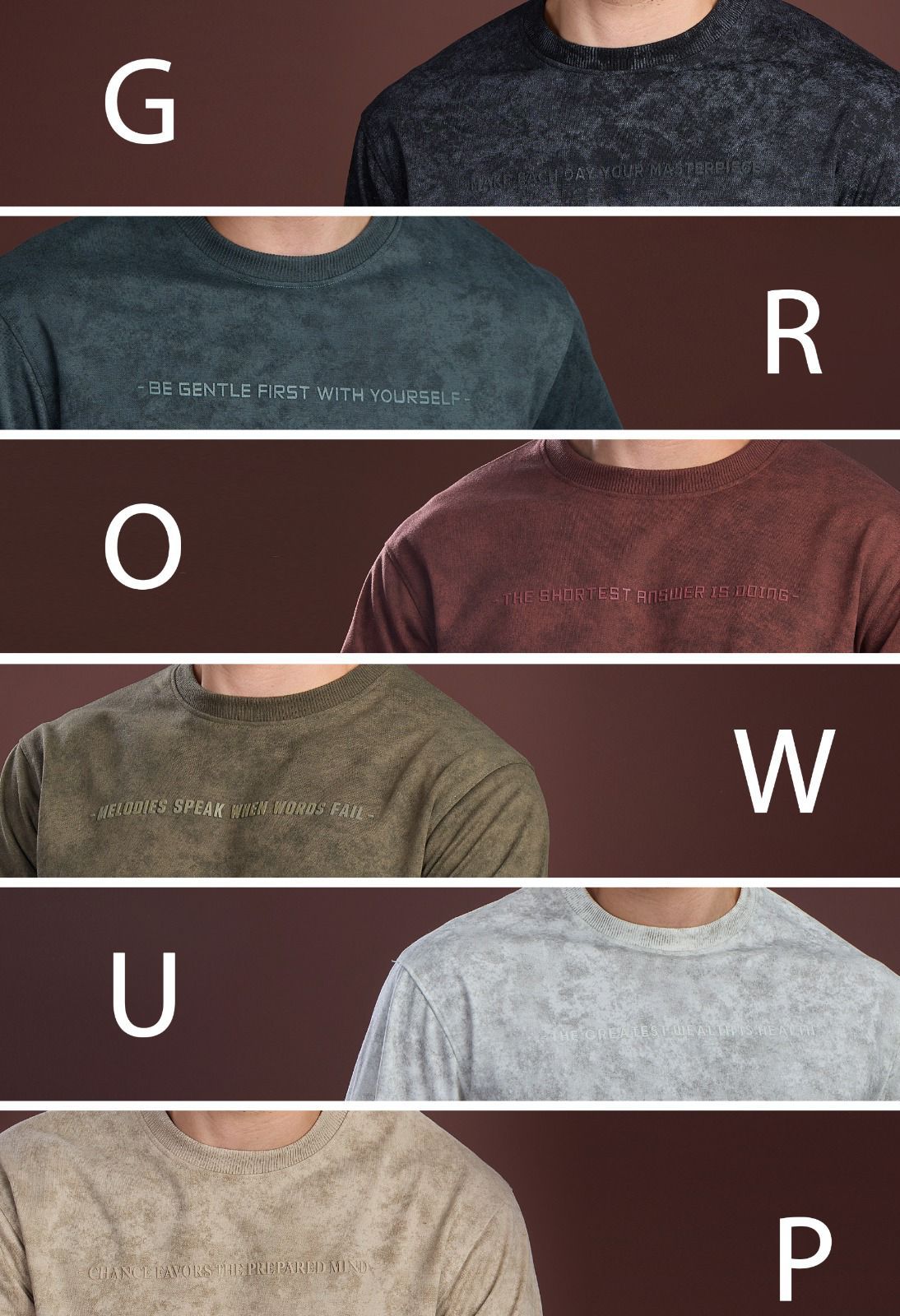 R 1124 Growup Looper Mens Tshirts Wholesaler Gujarat