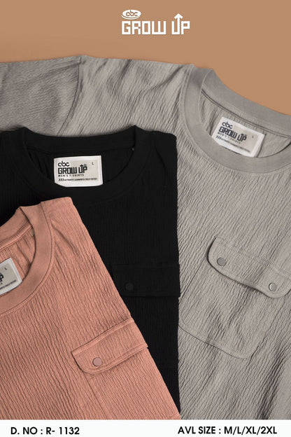 R 1132 Growup Crush Mens Tshirts Manufacturer