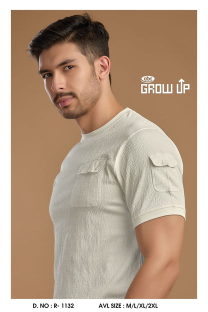 R 1132 Growup Crush Mens Tshirts Manufacturer