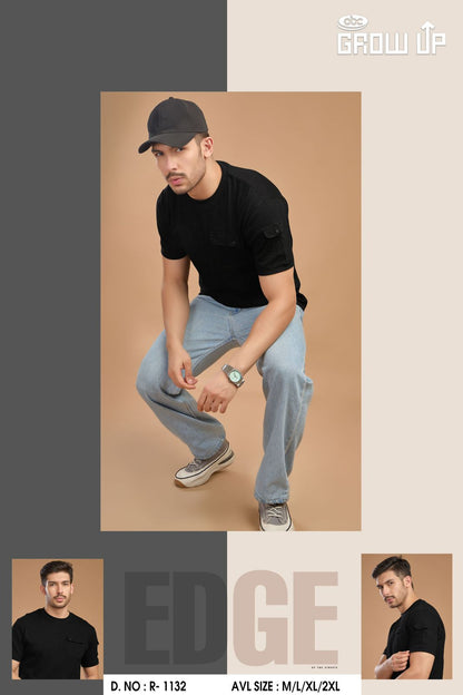 R 1132 Growup Crush Mens Tshirts Manufacturer