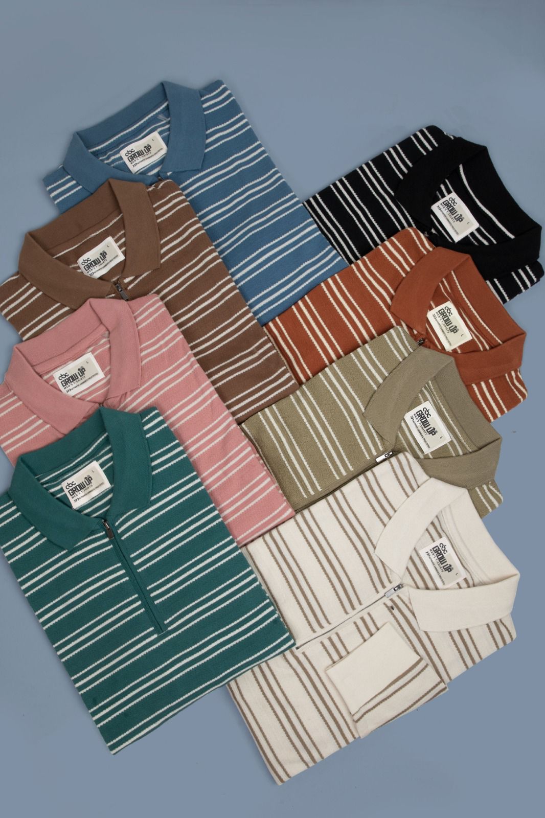 R 1142 Growup Stripes Mens Tshirts Supplier