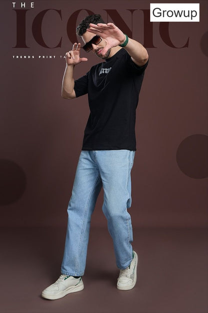 R 1143 Growup Cotton Looper Mens Tshirts Exporter India