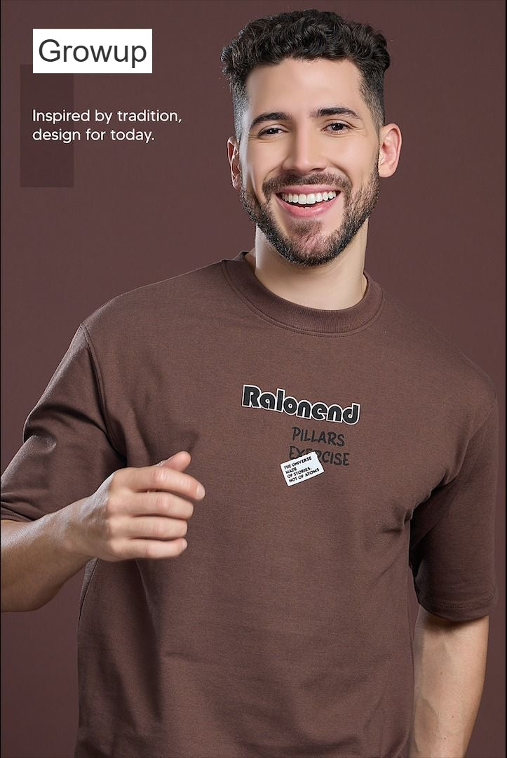 R 1143 Growup Cotton Looper Mens Tshirts Exporter India