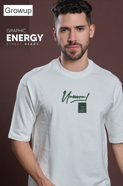R 1143 Growup Cotton Looper Mens Tshirts Exporter India