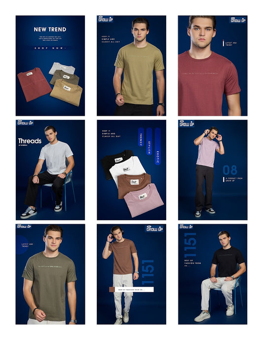 R 1151 Growup Knit Mens Tshirts Wholesale Price