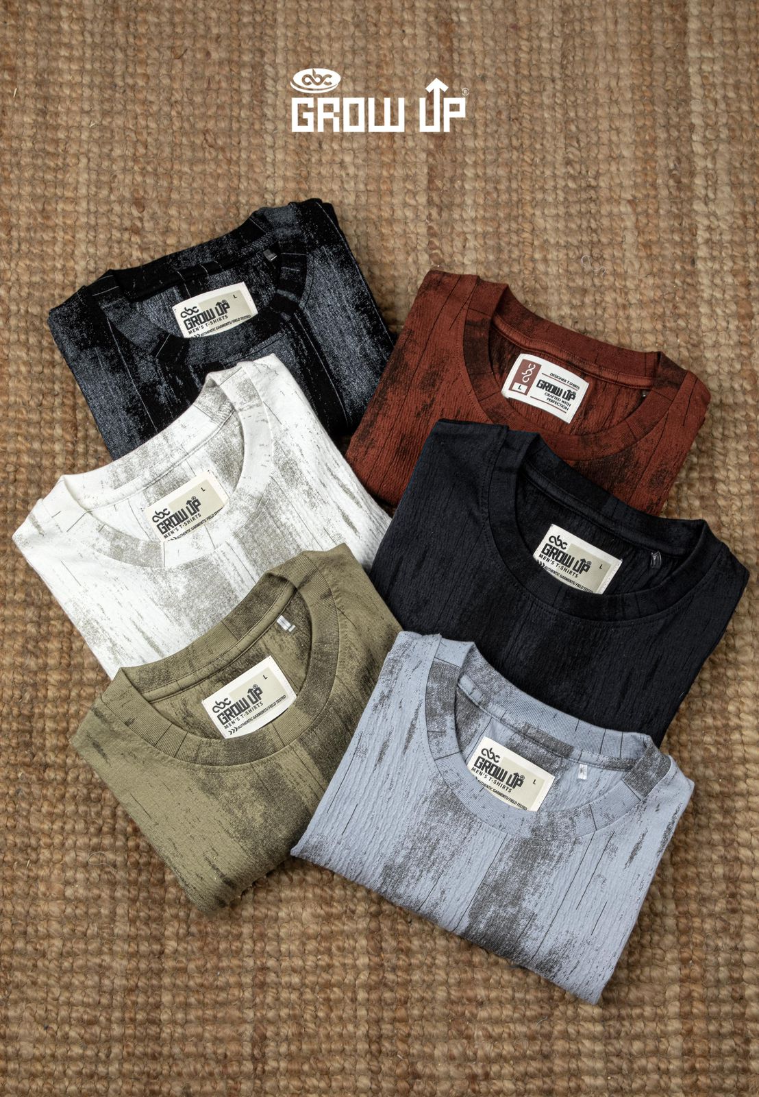 R 1155 Growup Lycra Mens Tshirts Wholesale