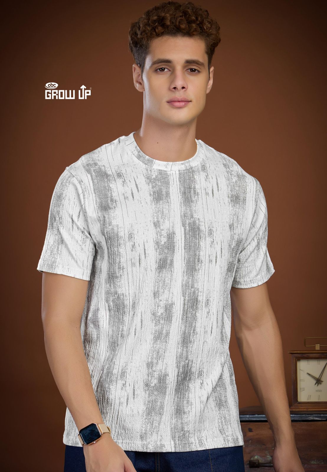 R 1155 Growup Lycra Mens Tshirts Wholesale