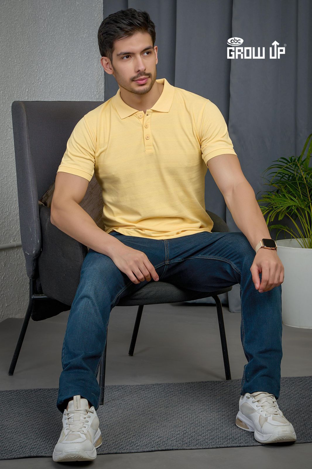 R 1161 Growup Knit Mens Tshirts Wholesale