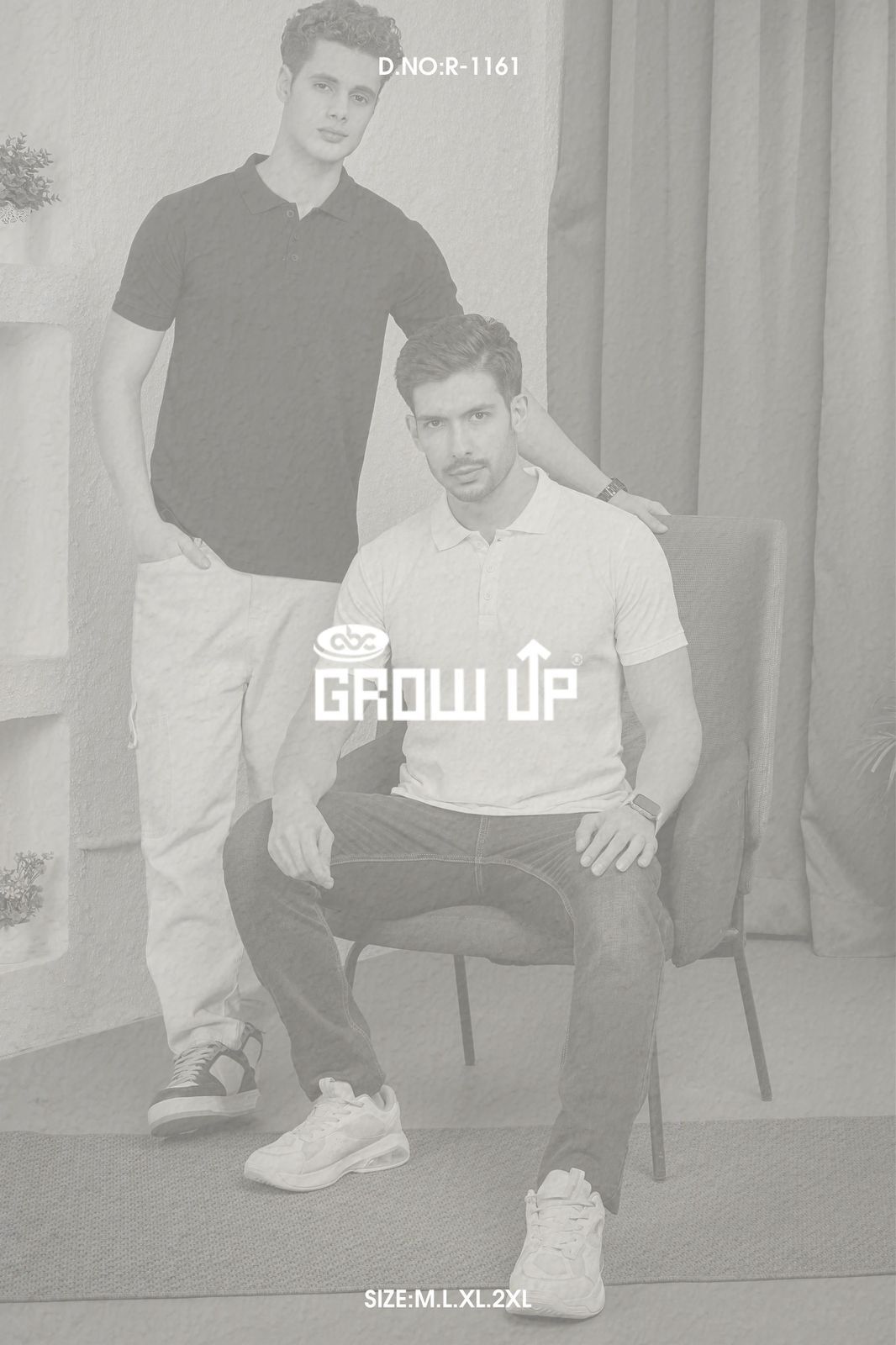 R 1161 Growup Knit Mens Tshirts Wholesale